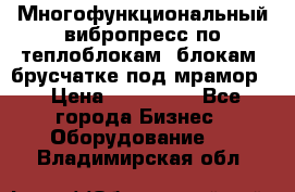 Многофункциональный вибропресс по теплоблокам, блокам, брусчатке под мрамор. › Цена ­ 350 000 - Все города Бизнес » Оборудование   . Владимирская обл.